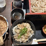 香るつけ蕎麦　蕎麦花 - 