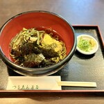 通圓 - 山菜茶そば