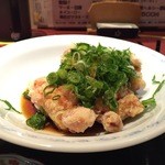 ライオン飯店 - ランチの鶏の唐揚げ