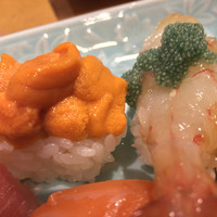 おたる政寿司 ぜん庵 - うに＆ボタン海老