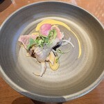 ASIAN FRENCH DINING 味市場 - お刺身のサラダ仕立て