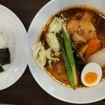 らっきょ＆Star - 【春限定】ケララチキンと春野菜のスープカレー