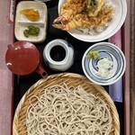深大寺 鈴や - 期間限定　天丼蕎麦セット