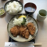 丸和  - 上ヒレカツ定食(240g)2,600円