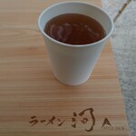 ラーメン河 - ホッコリするお茶(*´・ω-)b