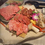 焼肉 但馬屋 - 但馬屋特選盛り　7480円