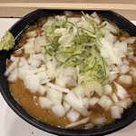 麺処 盛盛 - 登場時の生蕎麦冷やしカレー