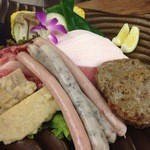 ザ・ブセナテラス - テラスでのバーベキュー