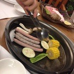 ザ・ブセナテラス - テラスでのバーベキュー