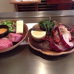 龍潭 - 焼く前に見せてくれました