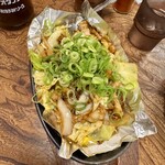 히로시마 오코노미야키 스마이루 - ホルモン味噌だれ