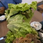 しょうが焼き 花緑青 - 