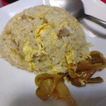 空港ラーメン 天鳳 - 半チャーハン