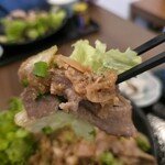 しょうが焼き 花緑青 - 