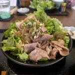 しょうが焼き 花緑青 - 