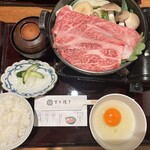 すき焼きと牛まぶし ももしき - 
