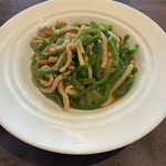 スーツァンレストラン 陳 - チンジャオロースのあんかけ焼きそば