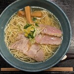 鴨麺と炭焼き処 あさま - 特製鴨だし塩ラーメン