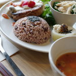 cafe ku 空 - 有機野菜と有機玄米ランチ