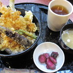 天丼やトップライト - 穴子天丼