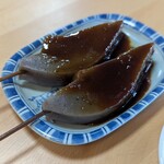 手打そば 本陣 - こんにゃく味噌