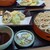 手打そば 本陣 - 料理写真:野菜天ざるそば