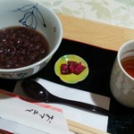 あん庵 - ぜんざいセット(餅一個)500円