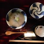 瓢亭 - 鮑の蕪蒸し