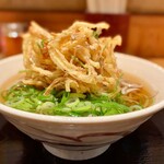 驛麺家 - 手造りかき揚げそば