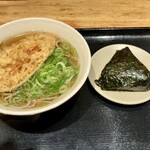 驛麺家 - 天ぷらそばとおむすび（梅）