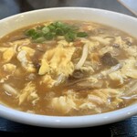 得得うどん - 料理写真:ピリ辛みそ五目うどん