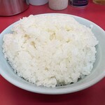 武蔵家 - ライス大盛