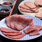 青山まんぷく - 特選和牛の盛り合わせ