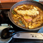 松橋 - 料理写真:大海老デラックス味噌煮込みうどん