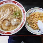 中華飯店 大文字 - 料理写真:ラーメンセット