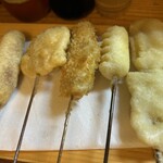 串あげ ムタヒロ - おまかせ5本盛り