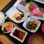 さくら亭 - 料理写真:「生本マグロ定食」①