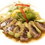TANGO - マグロとアボカドのソテー　～胡麻とわさび風味～　￥９００