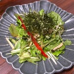 神楽坂 てっぱんや - ｺｰｽ てっぱんや特製グリーンサラダ　2026.4.17