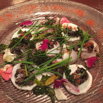 富士屋本店グリルバー - タコのカルパッチョ