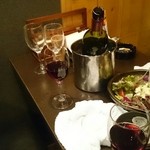 マルキ - ワインボトル飲み