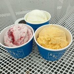 Awaji Blue Coast ice cream - 料理写真: