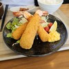 二代目藤屋鮮魚店 - 料理写真:天然大エビフライ定食