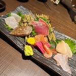 魚富 - 刺身盛り合わせ7種