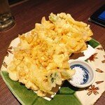 魚富 - 白エビかきあげ