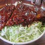 キッチンフライパン - 会津ソースかつ丼　チキン