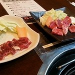 Yakiniku No Jima - 800円と1500円のランチのお肉