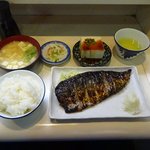 食事と酒処 真 - 焼き鯖定食９００円