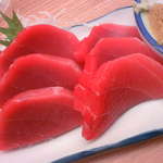 晩杯屋 - 上マグロ刺し３００円