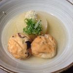 おでん 俺のだし - がんも・大根